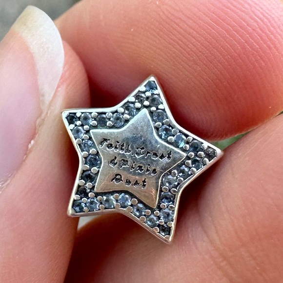 NWOT Tinkerbell Disney x Pandora FIT Silver Charm - Picture 5 of 6